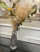 Vase art nouveau argente avec - vase,