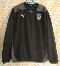 Sweat Puma Rugby Montpellier vintage noir shirt jersey Vintage Homme - L
