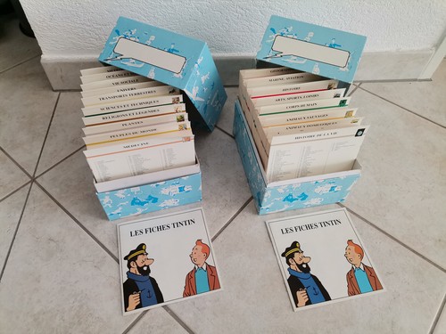 Les fiches tintin - tintin, par