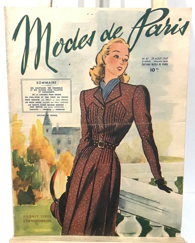 Revue magazine modes paris - de,