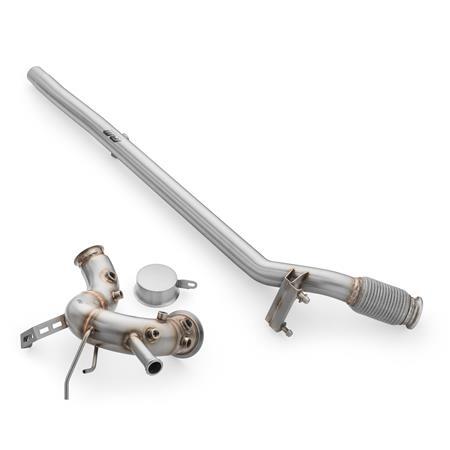 Downpipe inox décata defap - downpipe,