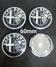 4x Cache Moyeu Logo Alfa Romeo