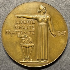 Médaille française vincent - française,