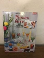Livre Peindre sur verre en très bon état