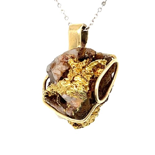 Pendentif quartz avec - pendentif,