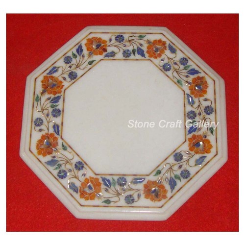 Marble corner table top - marble,