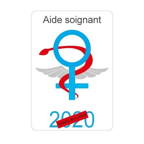 Caducée aide soignant logo