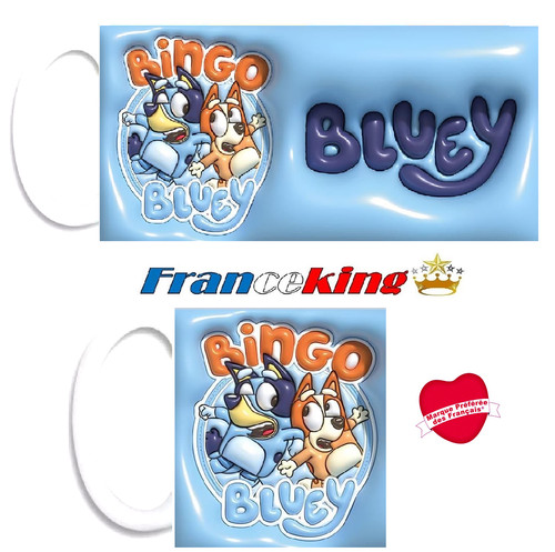 Mug enfant bluey - enfant,
