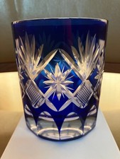 Edo Kiriko Tajima Glass Star