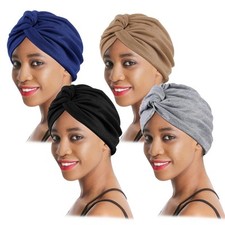 4 Pièces Turbans pour Femmes