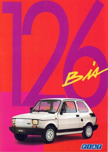 Catalogue brochure fiat - fiat, 126
