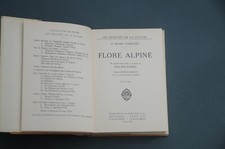 Botanique Delachaux Niestlé H.Correvon Flore alpine 1951 80 planches en couleurs