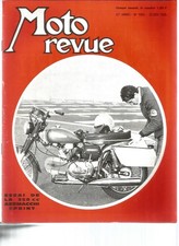 MOTO REVUE N°1955 LAVERDA 1000 / S. MILLER / TRIUMPH 650 BONNEVILLE / 650 LAVERD