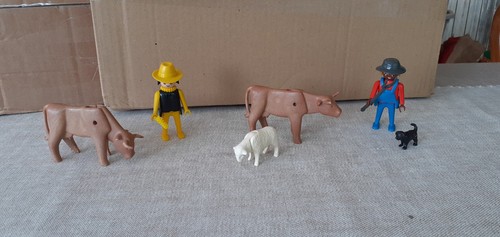 Playmobil lot ferme vintage - playmobil,