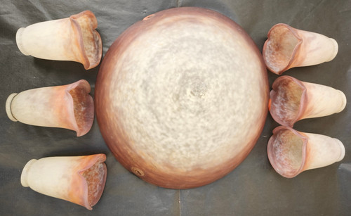 Lustre art déco - , muller