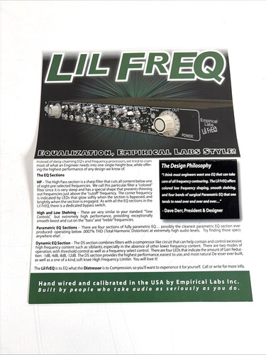 Empirical labs lil freq q - labs,