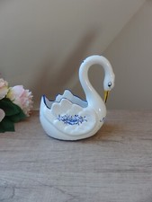 Vintage Petit Cache Pot Cygne