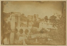 Parthenay (Deux-Sèvres). Albumine d'après négatif au collodion. Circa 1860 ?