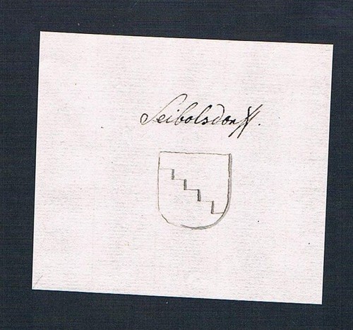 Manuscrit wappen seibersdorf - manuscrit,