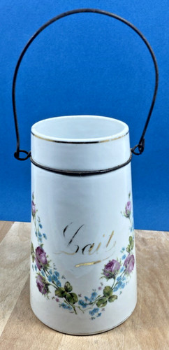 Ancien pot lait céramique - pot,