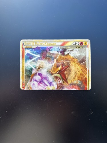 Carte pokémon entei - pokémon, raikou