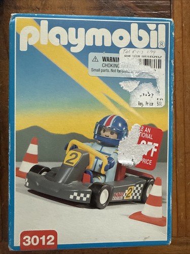 Playmobil 3012 kart - playmobil, go-kart