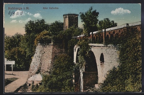 Carte postale calcaire m - postale,