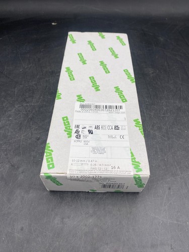 Lot wago 2002 1771 borne - 2002-1771,