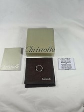 Bague Christofle Modèle Ruban En Argent Massif 