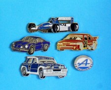 F1 LIGIER JS37 / R5 MAXI TURBO / R21 TURBO / LOGO ALPINE & ALPINE A110 RENAULT.