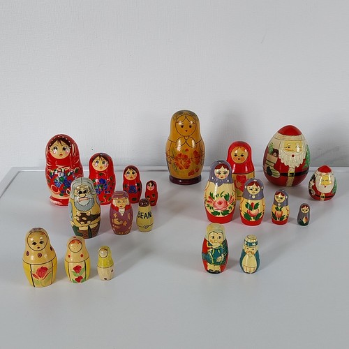 Lot poupées russes - de,