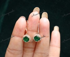 Boucle d’Oreille Émeraude