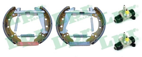 Oek407 lpr brake shoe set - set, for
