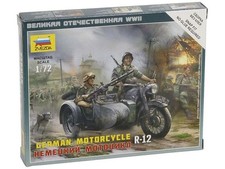 ZVEZDA Side car Allemand R-12