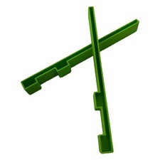 Protection de rail de guidage pour scie à chenilles Les deux extrémités s'ada