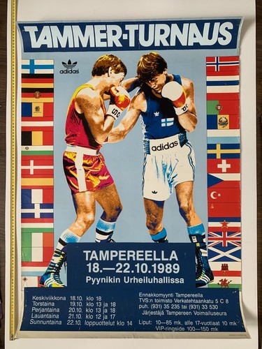 Tammer tournament boxing 1989 - tammer,