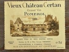 Étiquette Vieux Château