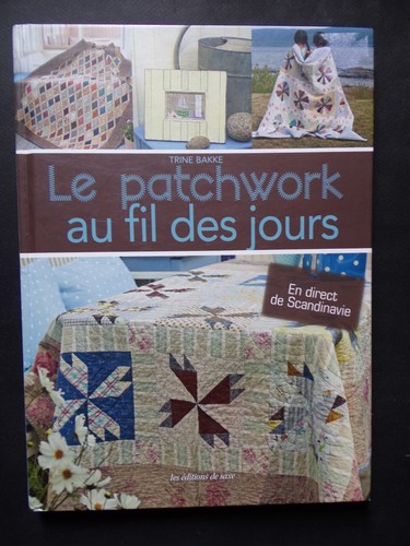 Livre patchwork au fil - au,