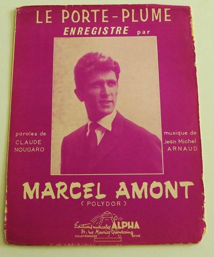 Partition vintage sheet music
