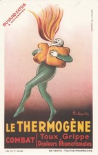 Ancien buvard - buvard pharmacie - Le Thermogène illustré par Savignac