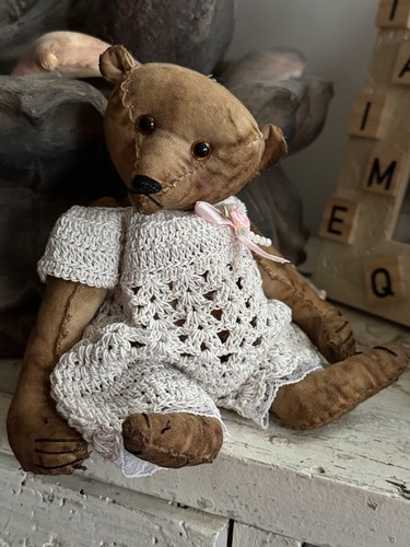 Ours peluche style - ours, ancien