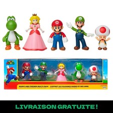 Pack 5 Figurines Super Mario -