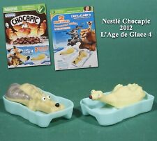 Nestlé Chocapic 2012, L’Age de Glace 4, mini luges de Scrat et Sid + boîte