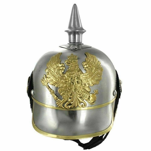 Casque militaire prussien - militaire,
