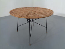 Table Basse En Osier Italienne