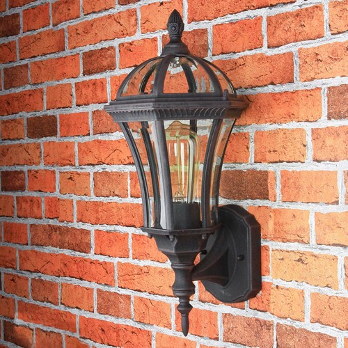 Rustique lampe braun antique - lampe,