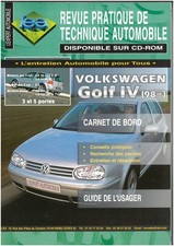 Golf IV 98- - Revue Technique Volkswagen Etat - Bon Etat Occasion