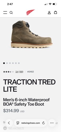 Red wing traction tred - red,