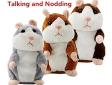 Peluche Hamster19CM interactif