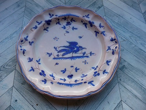 Ancienne assiette martres - ancienne,